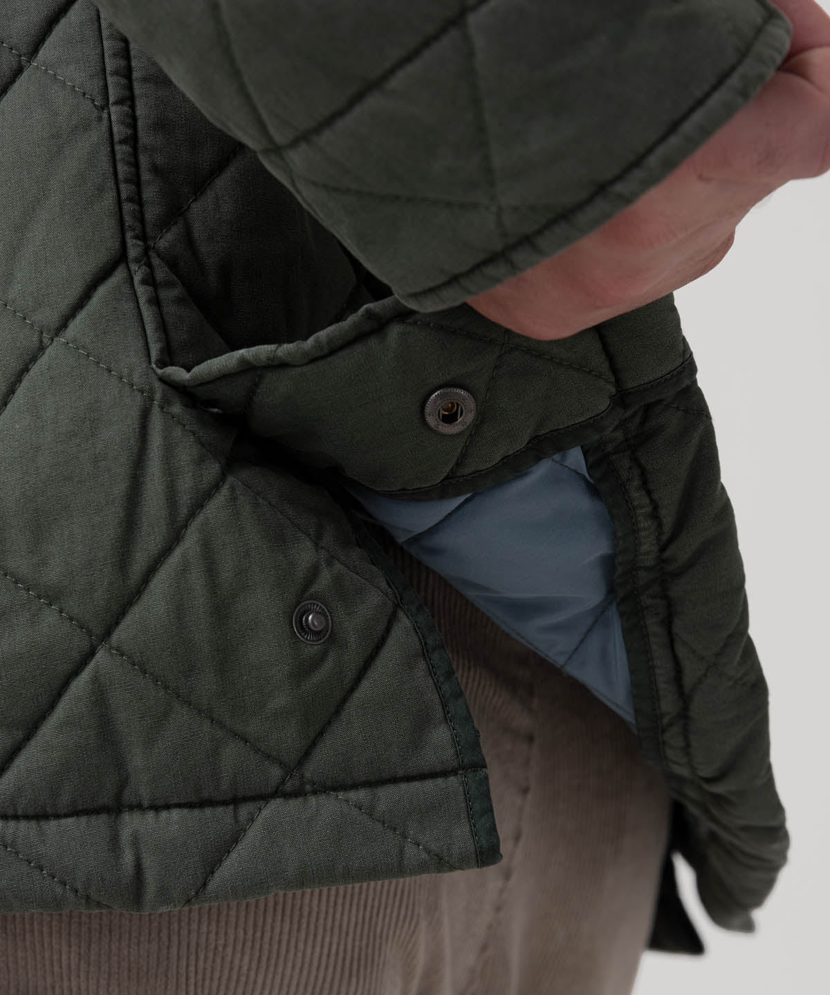 Chaqueta Algodón Orgánico Hombre Verena Verde Rockford