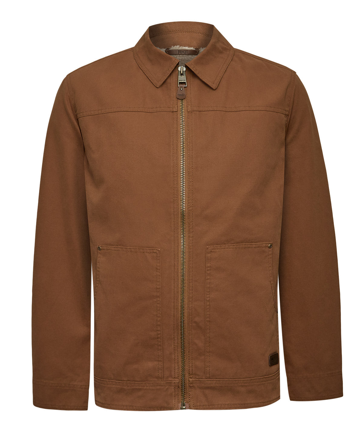 Chaqueta Algodón Orgánico Hombre Barrn Café Rockford