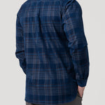 Camisa Algodón Orgánico Hombre Tartancord Café Rockford