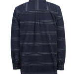 Camisa Algodón Orgánico Hombre Tartancord Café Rockford