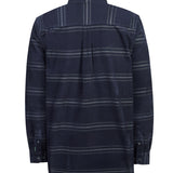 Camisa Algodón Orgánico Hombre Tartancord Café Rockford