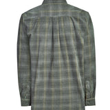 Camisa Algodón Orgánico Hombre Tartancord Café Rockford