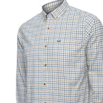 Camisa Algodón Orgánico Hombre Viyella Blanco Cuadrillé Rockford