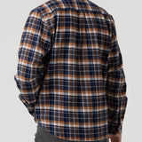 Camisa Algodón Orgánico Hombre Padua Azul Rockford