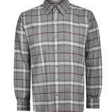 Camisa Algodón Orgánico Hombre Padua Azul Rockford