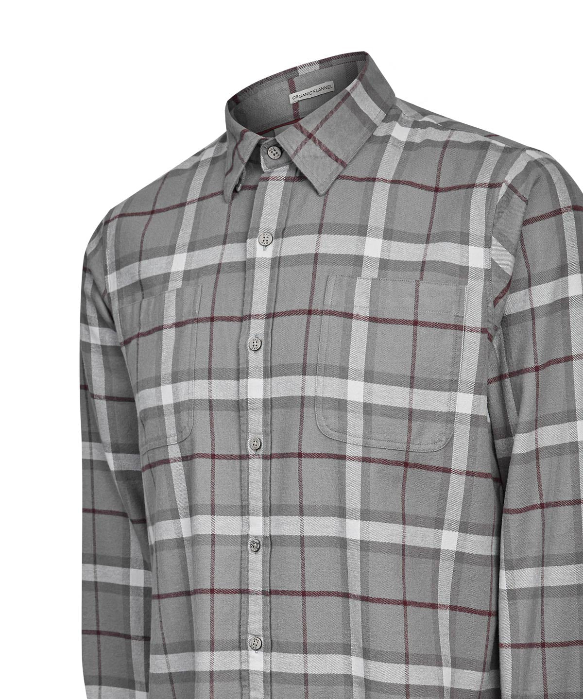 Camisa Algodón Orgánico Hombre Padua Azul Rockford