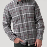 Camisa Algodón Orgánico Hombre Padua Azul Rockford