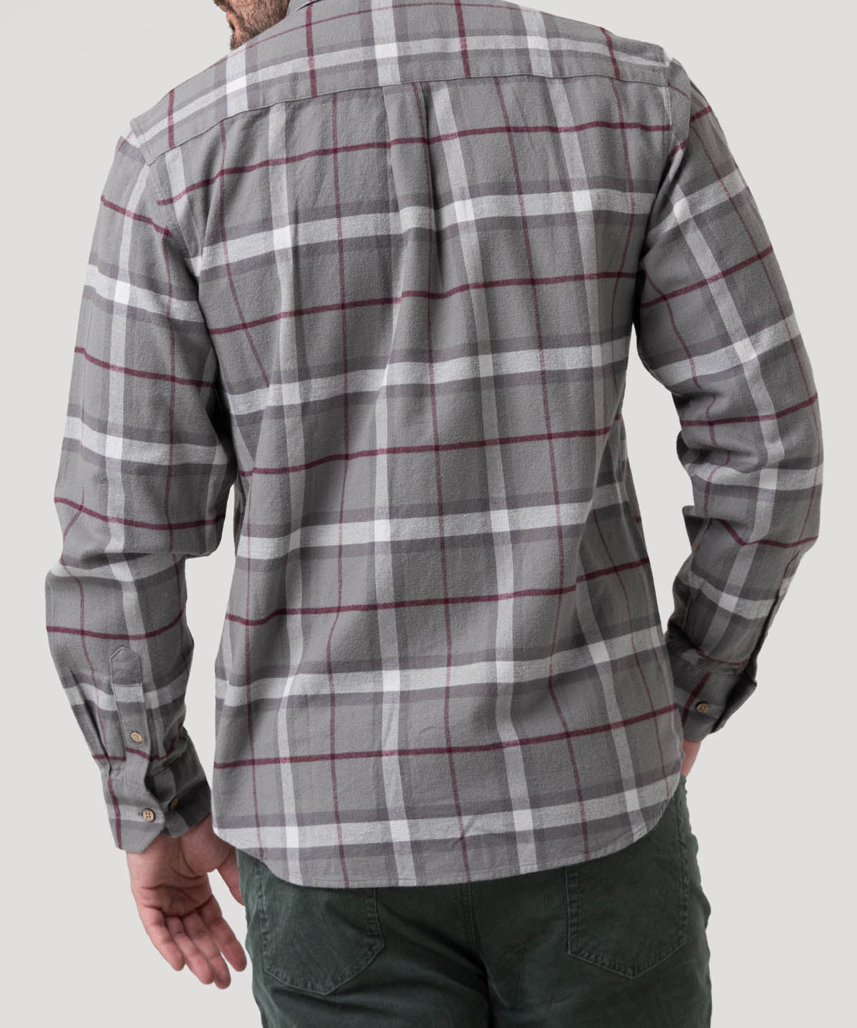 Camisa Algodón Orgánico Hombre Padua Azul Rockford