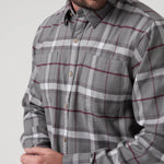 Camisa Algodón Orgánico Hombre Padua Azul Rockford