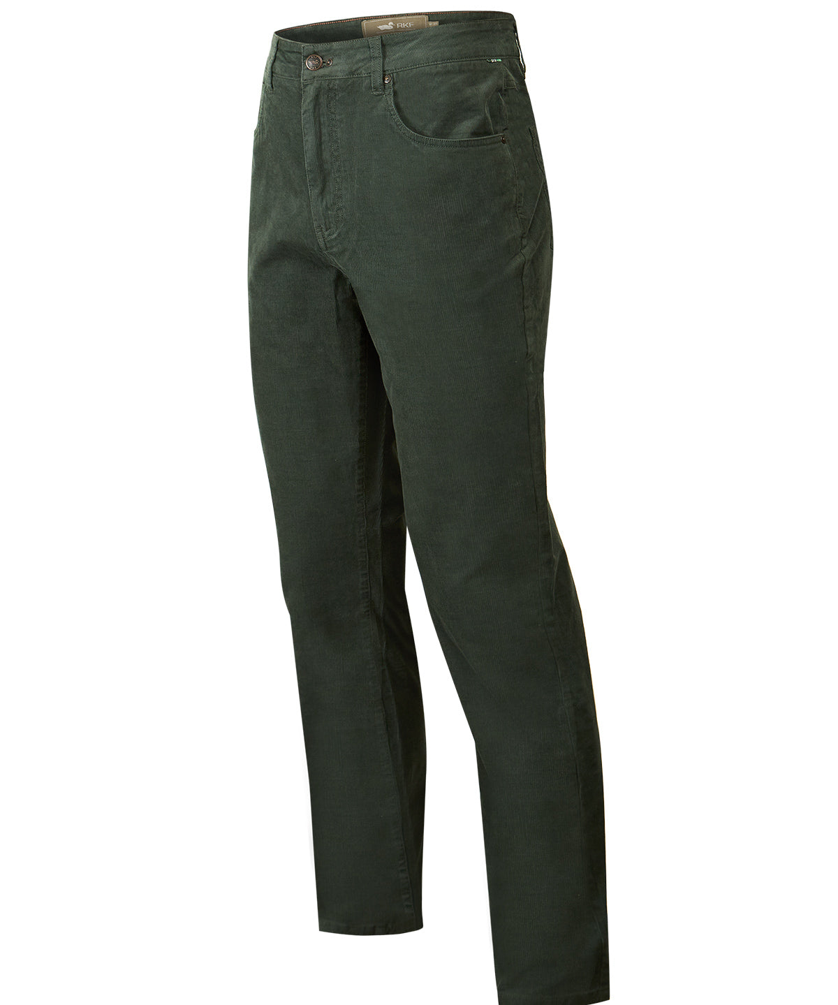 Pantalón Algodón Hombre Corduroy Verde Rockford