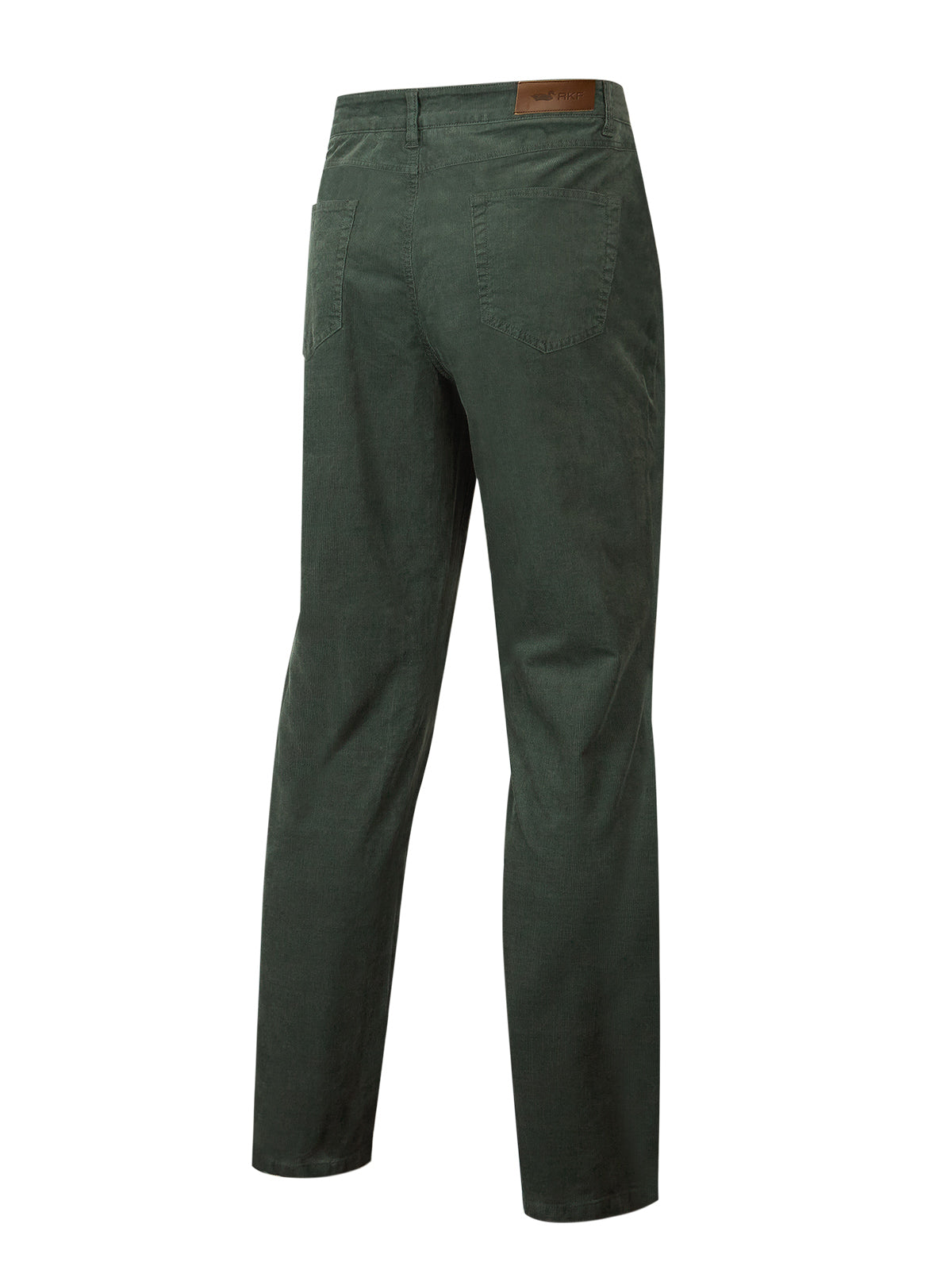 Pantalón Algodón Hombre Corduroy Verde Rockford