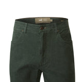 Pantalón Algodón Hombre Corduroy Verde Rockford