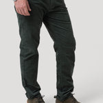 Pantalón Algodón Hombre Corduroy Verde Rockford