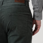 Pantalón Algodón Hombre Corduroy Verde Rockford