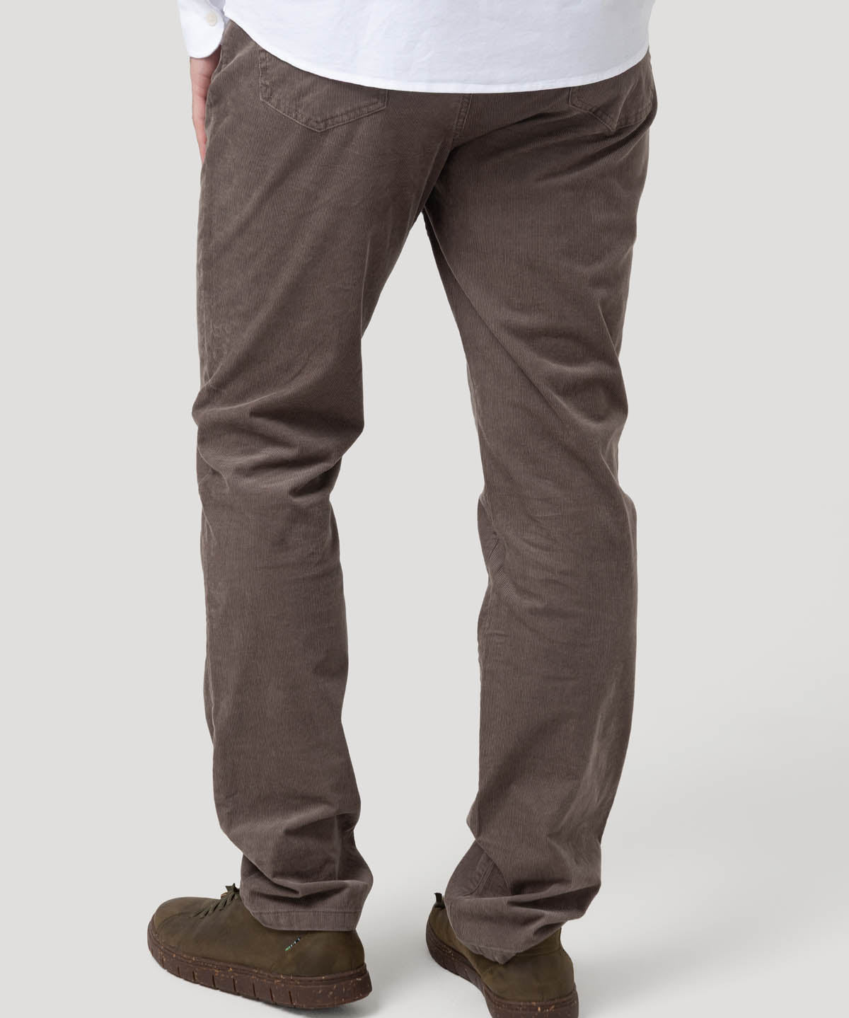 Pantalón Algodón Hombre Corduroy Café Rockford