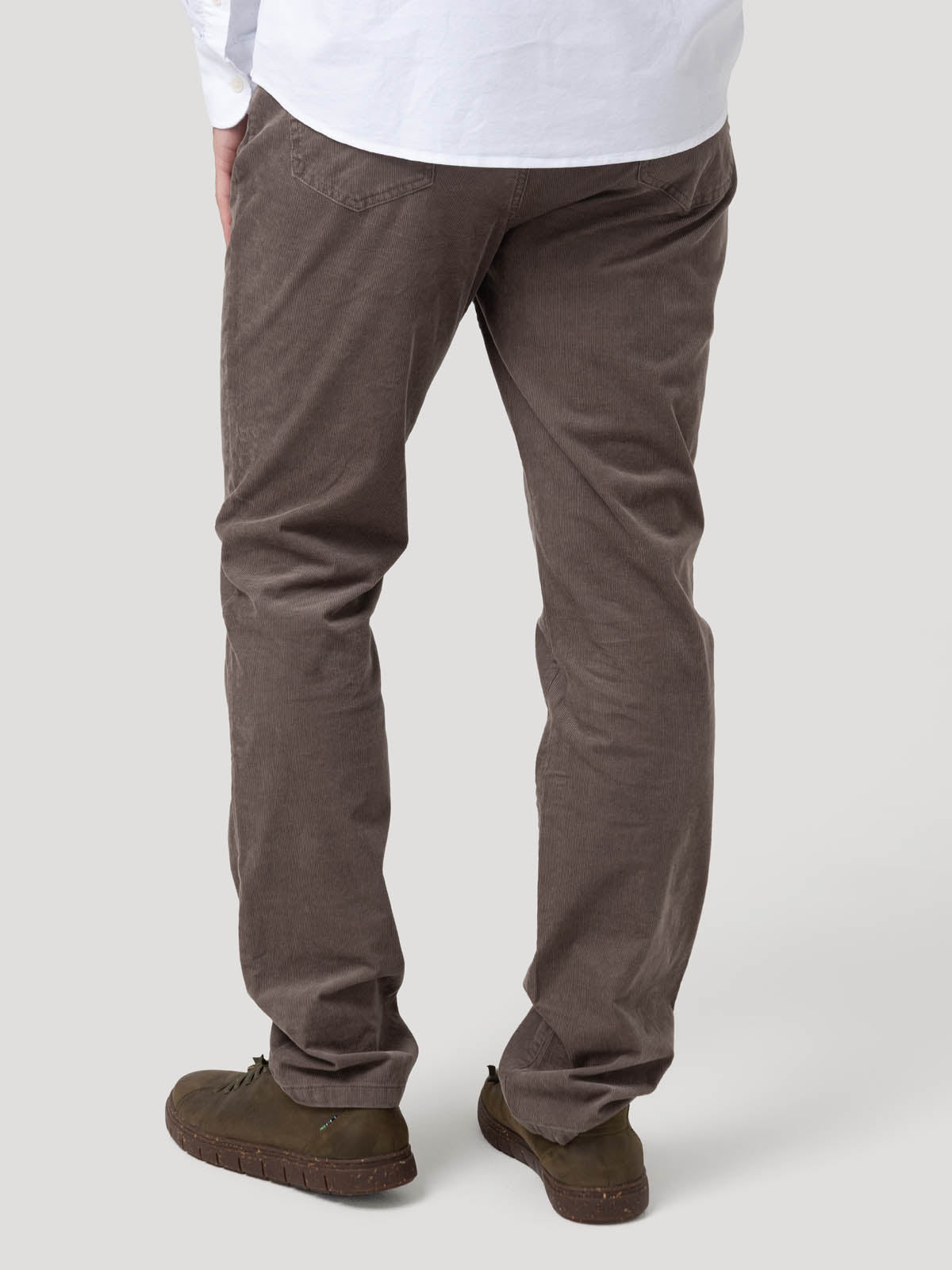 Pantalón Algodón Hombre Corduroy Café Rockford