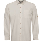Camisa Algodón Orgánico Hombre Galiton Blanco Rockford