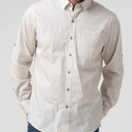 Camisa Algodón Orgánico Hombre Galiton Blanco Rockford
