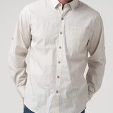 Camisa Algodón Orgánico Hombre Galiton Blanco Rockford