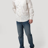 Camisa Algodón Orgánico Hombre Galiton Blanco Rockford