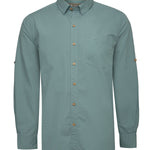 Camisa Algodón Orgánico Hombre Galiton Azul Rockford