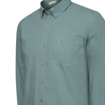 Camisa Algodón Orgánico Hombre Galiton Azul Rockford