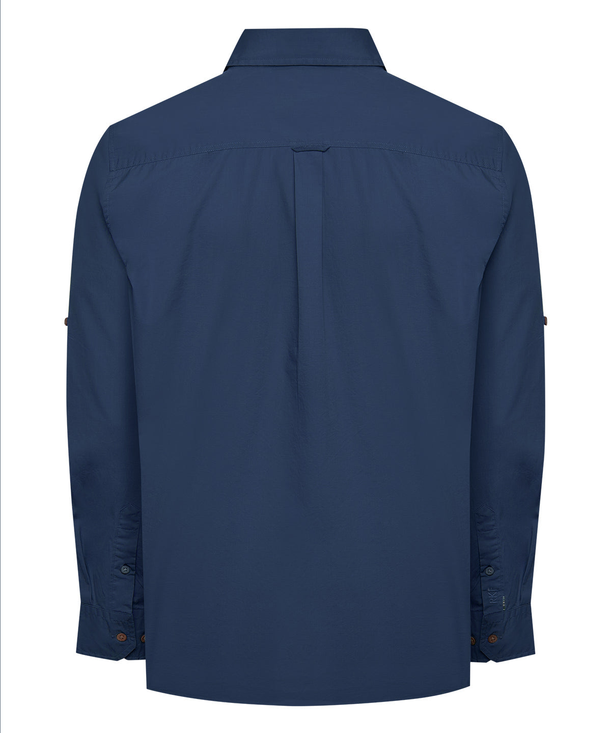 Camisa Algodón Orgánico Hombre Galiton Azul Rockford