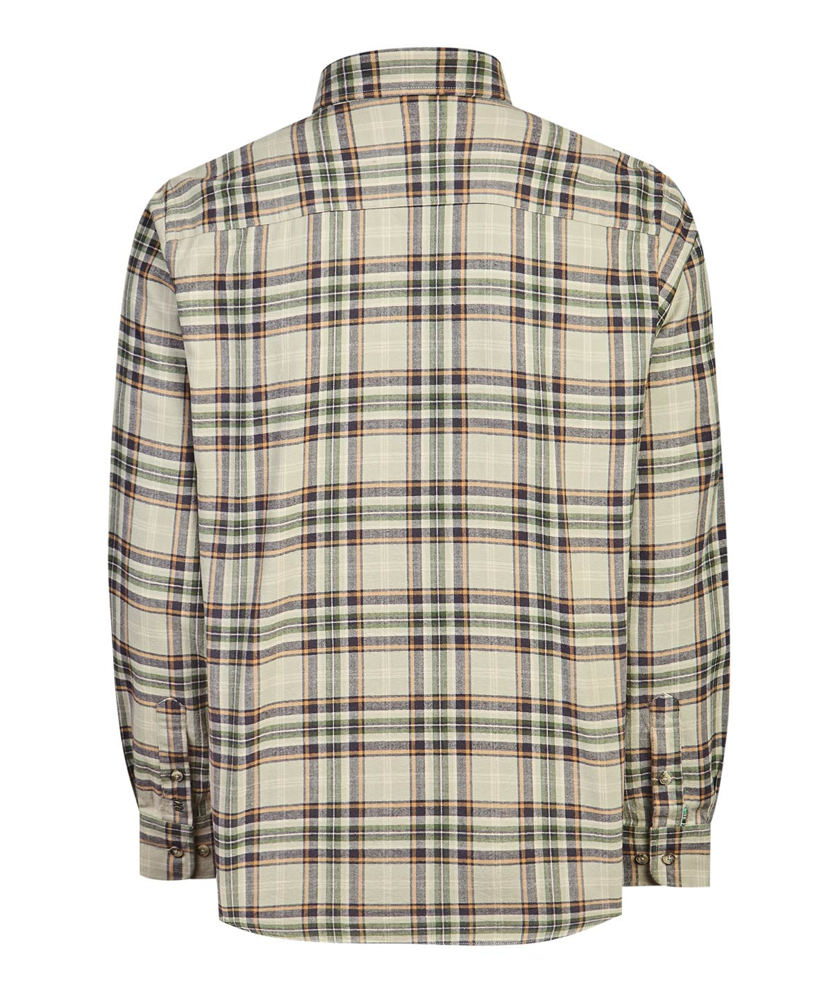 Camisa Algodón Orgánico Hombre Flannel Azul Rockford