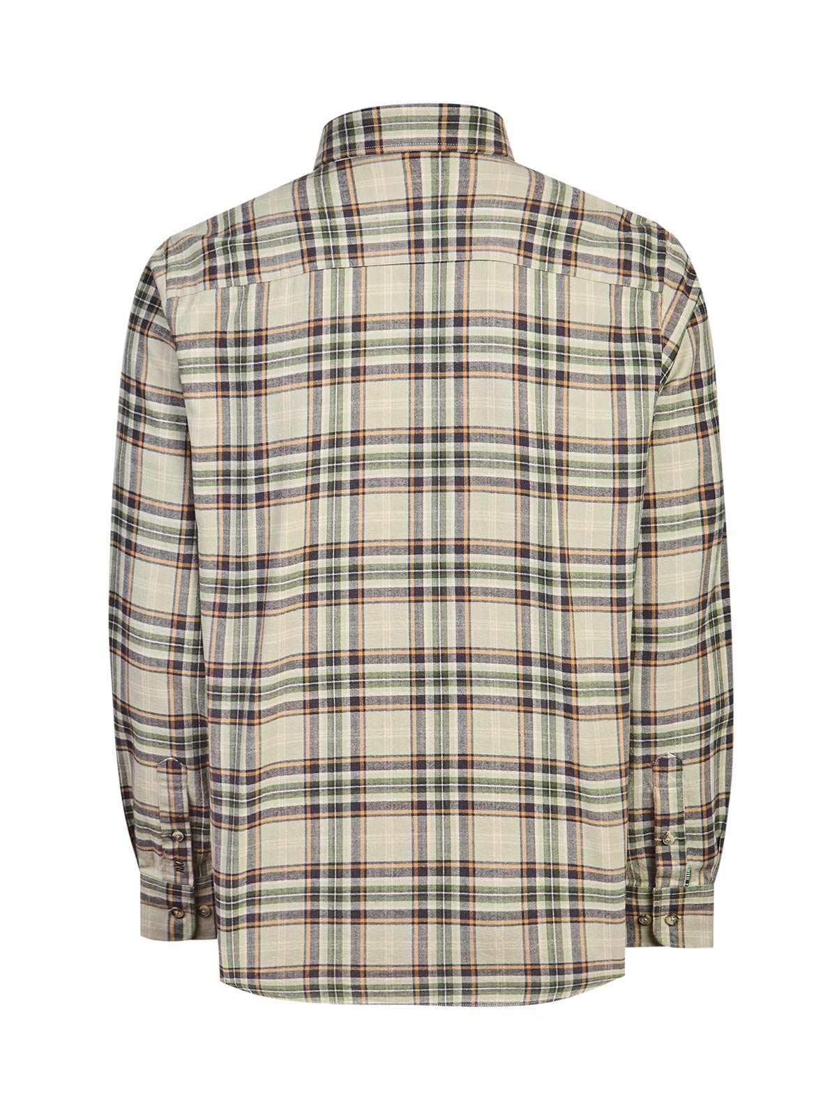 Camisa Algodón Orgánico Hombre Flannel Azul Rockford