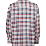 Camisa Algodón Orgánico Hombre Flannel Azul Rockford