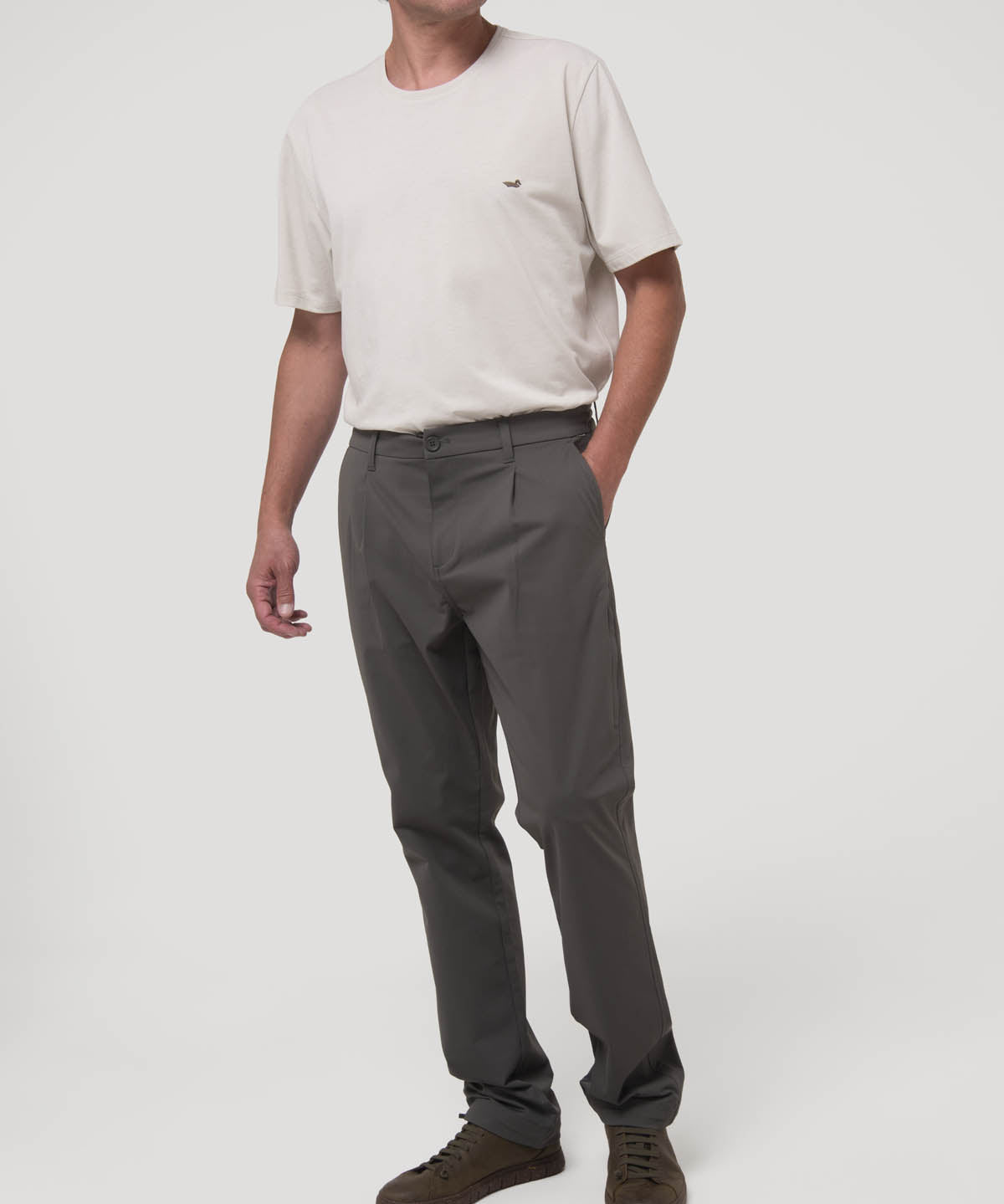 Pantalón Poliéster Reciclado Hombre Pocket Verde Rockford