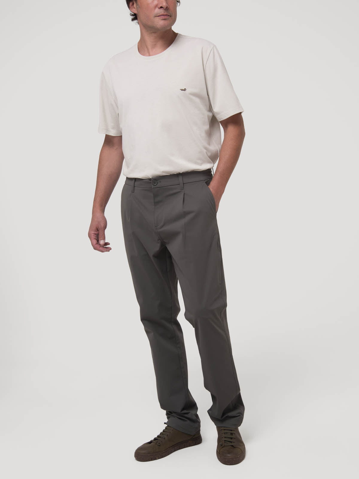 Pantalón Poliéster Reciclado Hombre Pocket Verde Rockford