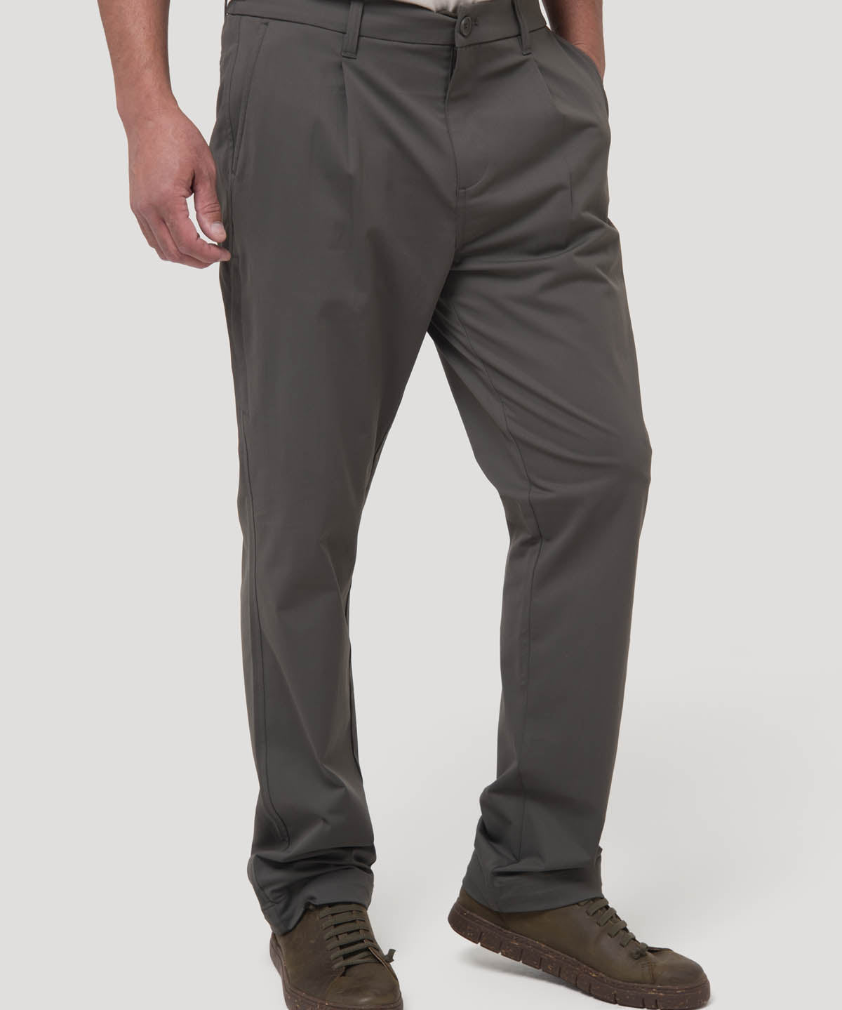 Pantalón Poliéster Reciclado Hombre Pocket Verde Rockford