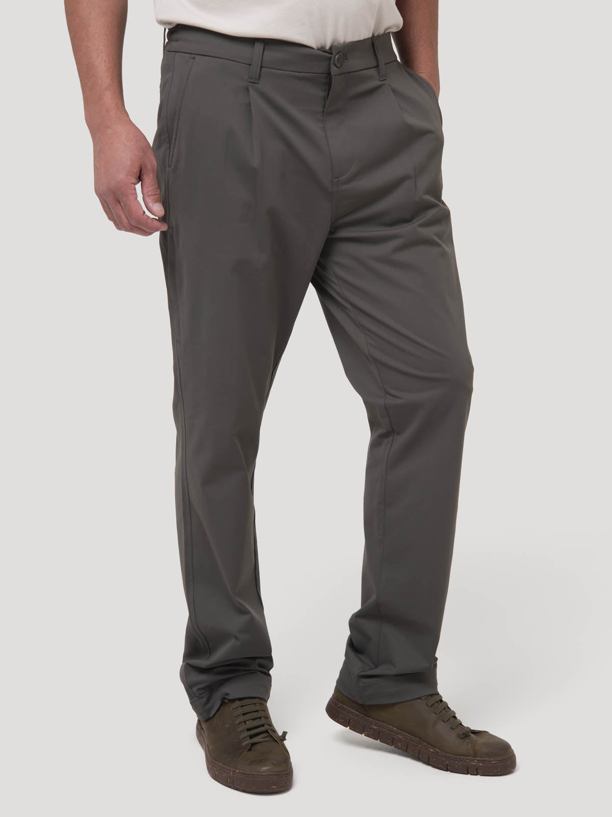 Pantalón Poliéster Reciclado Hombre Pocket Verde Rockford
