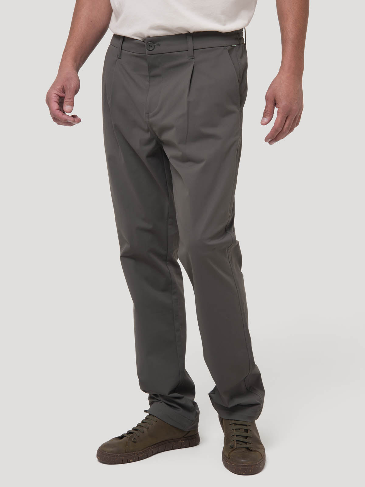 Pantalón Poliéster Reciclado Hombre Pocket Verde Rockford