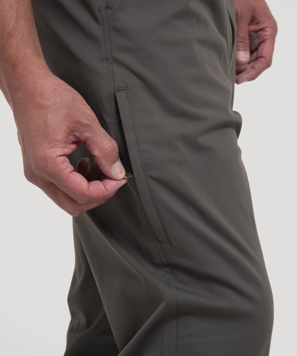 Pantalón Poliéster Reciclado Hombre Pocket Verde Rockford