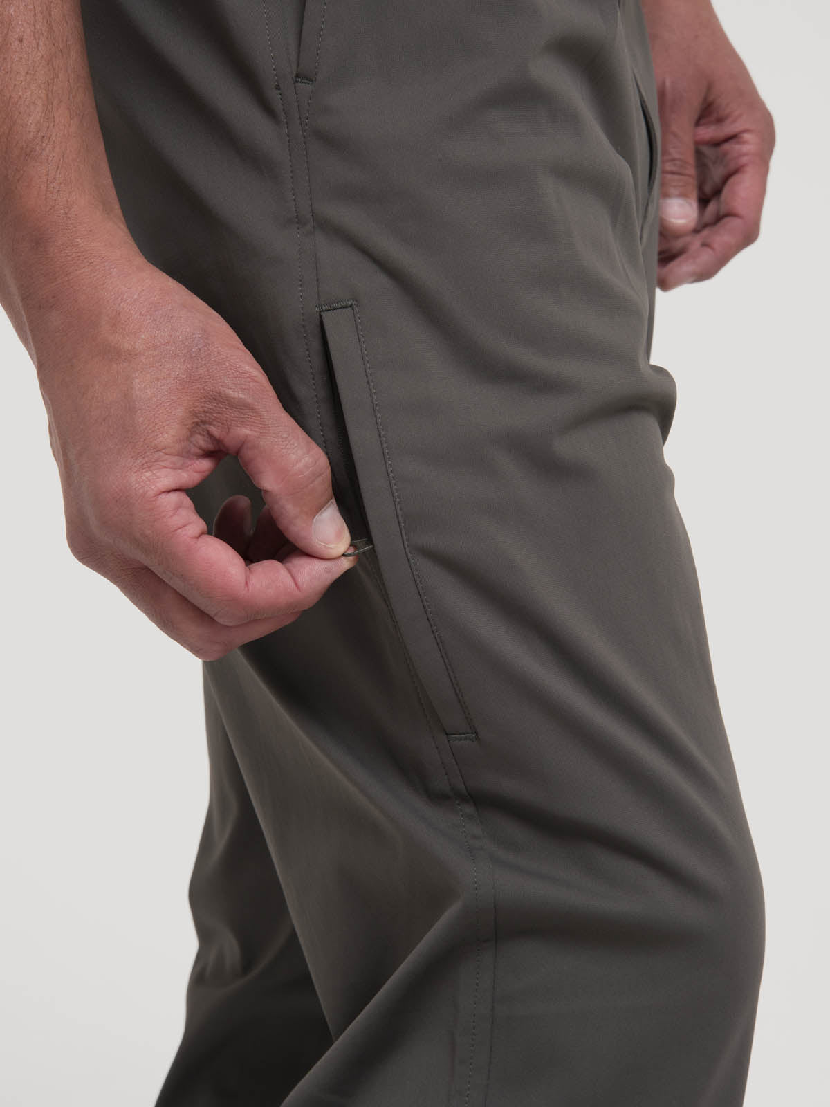 Pantalón Poliéster Reciclado Hombre Pocket Verde Rockford