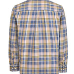 Camisa Algodón Orgánico Hombre Arbed Azul Cuadrillé Rockford