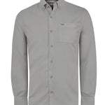 Camisa Algodón Orgánico Hombre Leeds Gris Rockford
