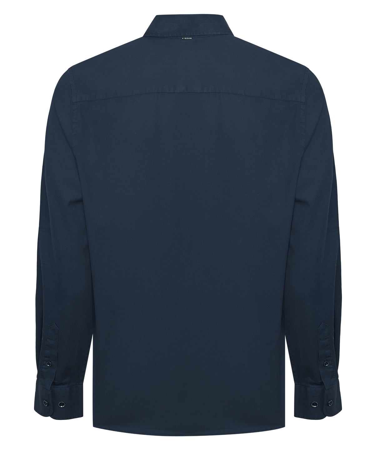 Camisa Algodón Orgánico Hombre Leeds Azul Rockford