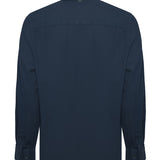 Camisa Algodón Orgánico Hombre Leeds Azul Rockford