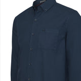 Camisa Algodón Orgánico Hombre Leeds Azul Rockford
