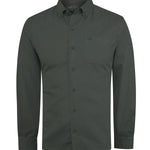 Camisa Algodón Orgánico Hombre Leeds Verde Rockford