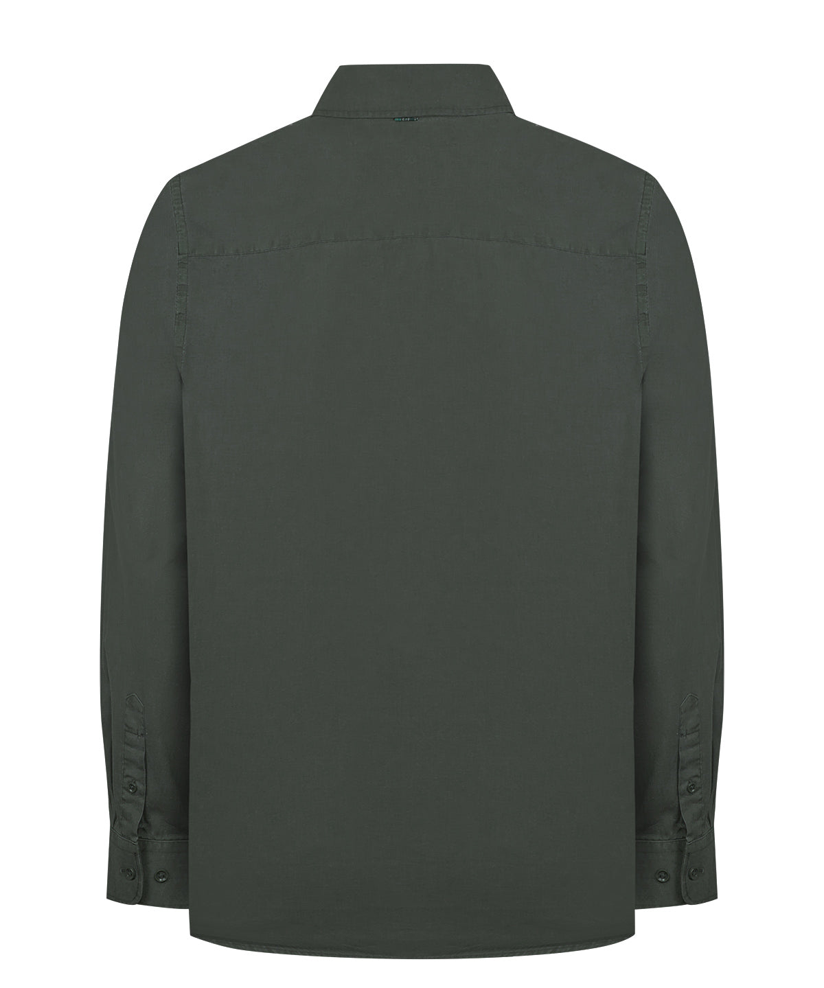 Camisa Algodón Orgánico Hombre Leeds Verde Rockford