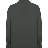 Camisa Algodón Orgánico Hombre Leeds Verde Rockford