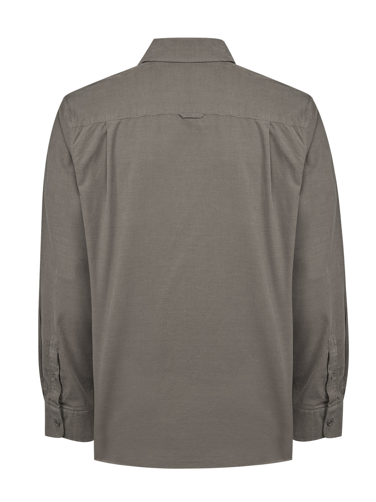 Camisa Algodón Orgánico Hombre Corduroy Café Rockford