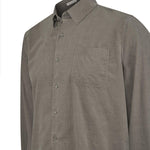 Camisa Algodón Orgánico Hombre Corduroy Café Rockford