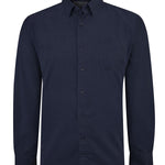 Camisa Algodón Orgánico Hombre Corduroy Azul Rockford