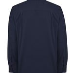 Camisa Algodón Orgánico Hombre Corduroy Azul Rockford
