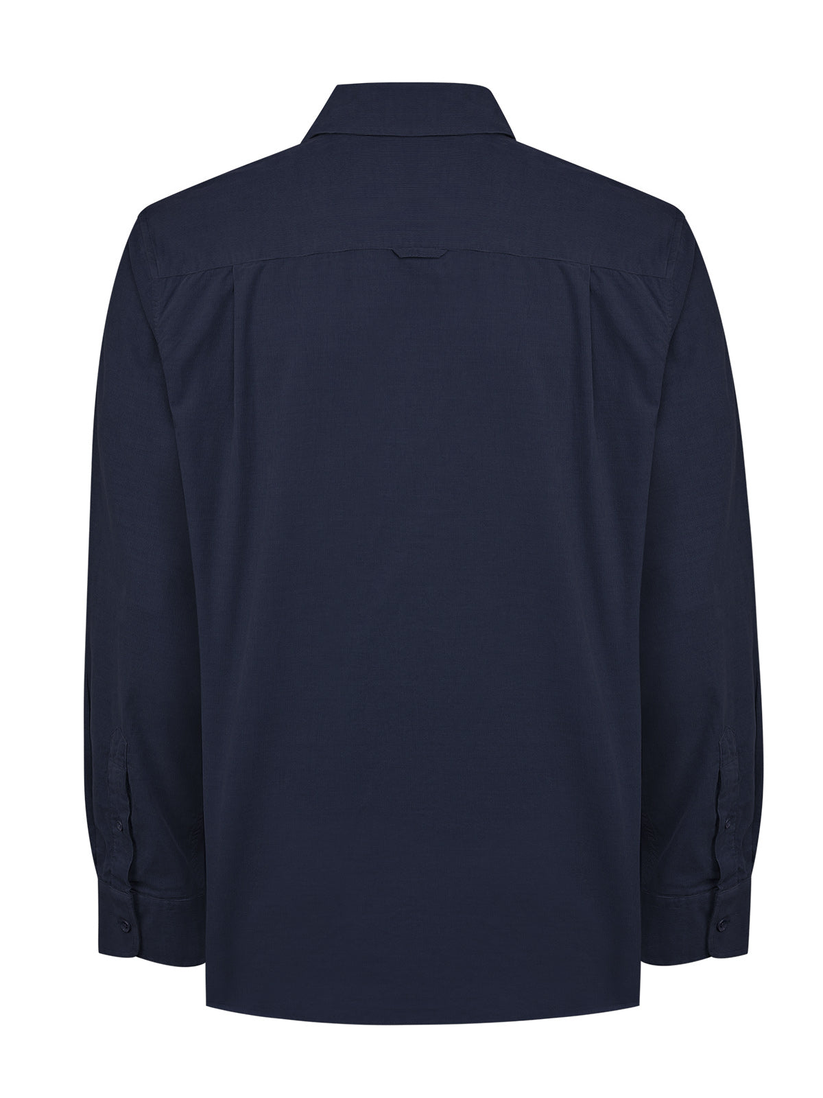 Camisa Algodón Orgánico Hombre Corduroy Azul Rockford